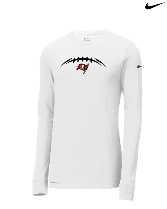 Navarre HS Football Laces - Mens Nike Longsleeve