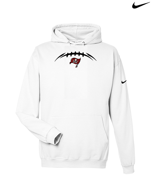 Navarre HS Football Laces - Nike Club Fleece Hoodie