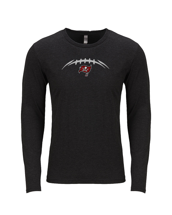 Navarre HS Football Laces - Tri-Blend Long Sleeve