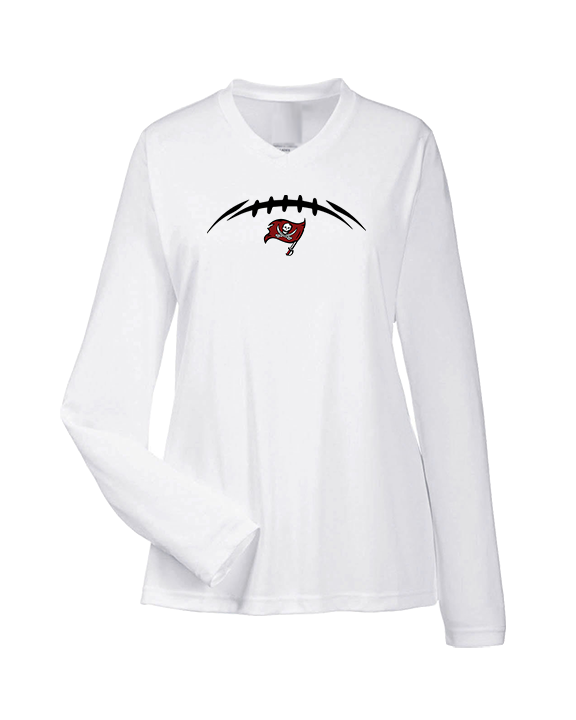 Navarre HS Football Laces - Womens Performance Longsleeve