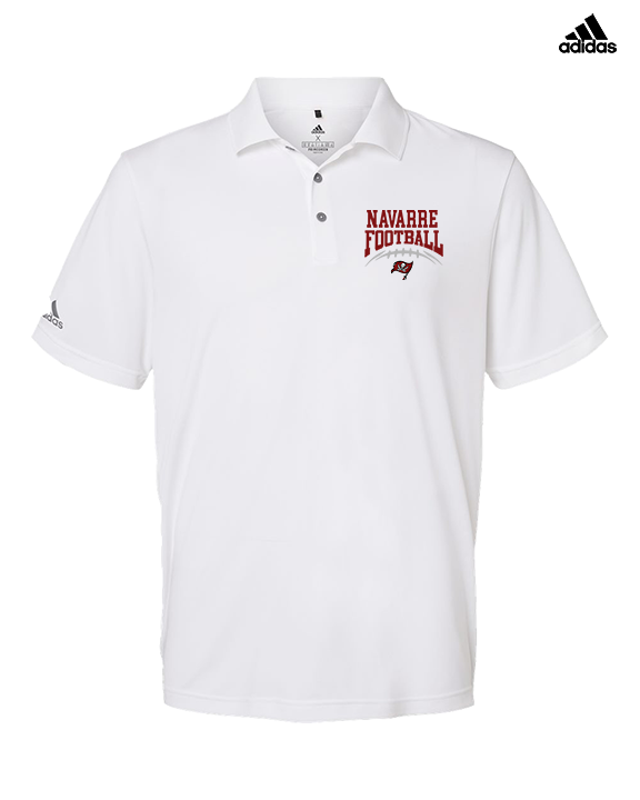 Navarre HS Football School Football - Mens Adidas Polo