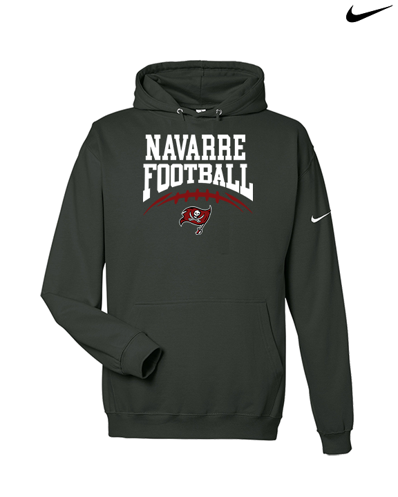 Navarre HS Football School Football - Nike Club Fleece Hoodie