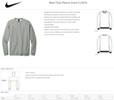 Enterprise HS Softball Stripes - Mens Nike Crewneck