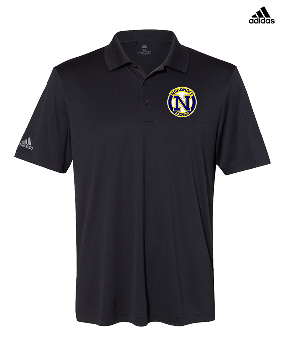 Nordhoff HS Football Additional logo - Mens Adidas Polo