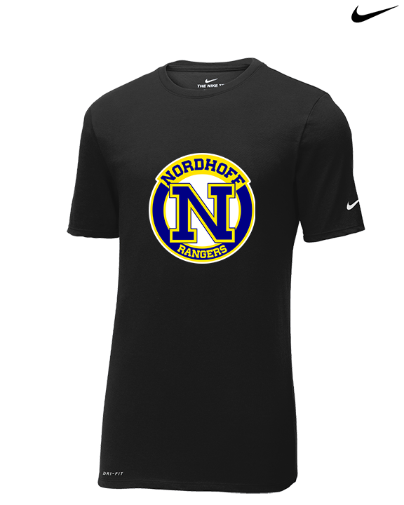 Nordhoff HS Football Additional logo - Mens Nike Cotton Poly Tee