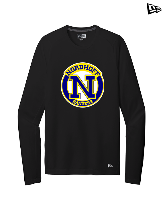 Nordhoff HS Football Additional logo - New Era Performance Long Sleeve