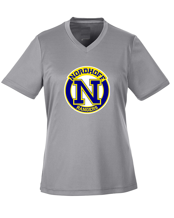 Nordhoff HS Football Additional logo - Womens Performance Shirt