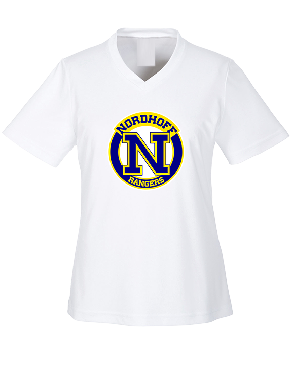 Nordhoff HS Football Additional logo - Womens Performance Shirt