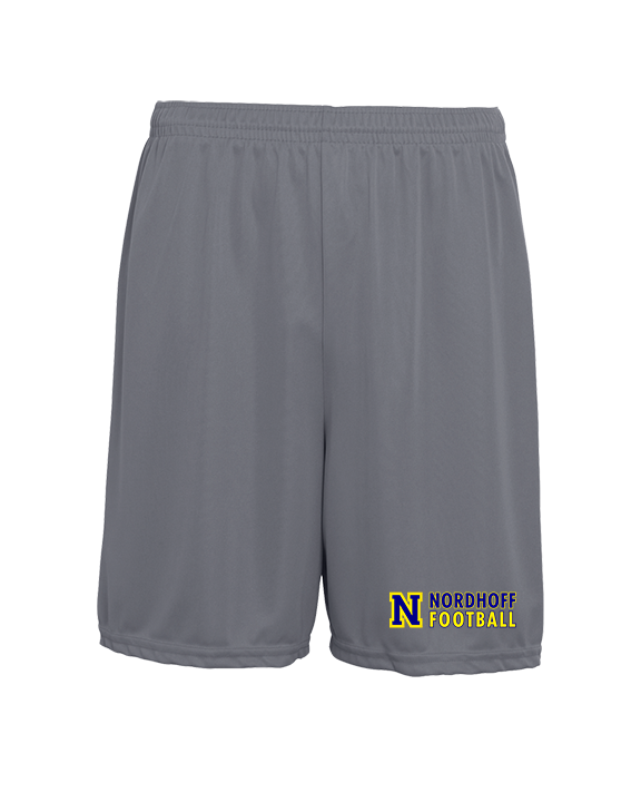 Nordhoff HS Football Basic - Mens 7inch Training Shorts