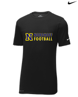 Nordhoff HS Football Basic - Mens Nike Cotton Poly Tee