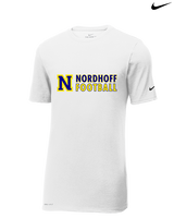 Nordhoff HS Football Basic - Mens Nike Cotton Poly Tee