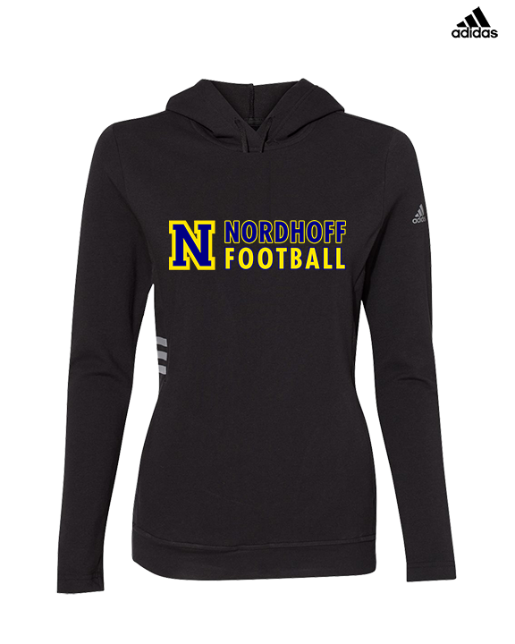 Nordhoff HS Football Basic - Womens Adidas Hoodie