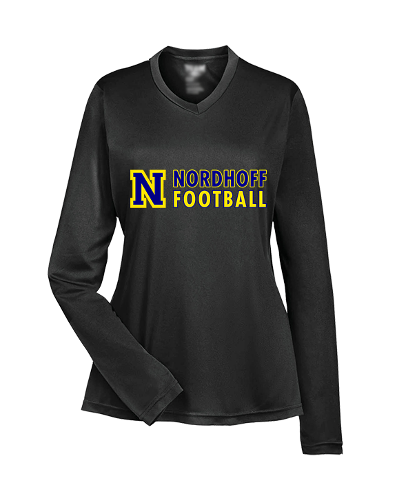 Nordhoff HS Football Basic - Womens Performance Longsleeve