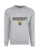 Nordhoff HS Football Block - Crewneck Sweatshirt