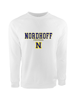 Nordhoff HS Football Block - Crewneck Sweatshirt