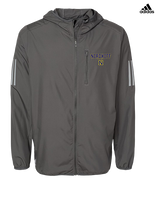 Nordhoff HS Football Block - Mens Adidas Full Zip Jacket