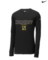 Nordhoff HS Football Block - Mens Nike Longsleeve