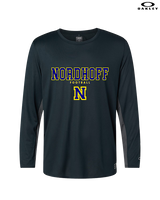 Nordhoff HS Football Block - Mens Oakley Longsleeve