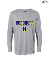 Nordhoff HS Football Block - Mens Oakley Longsleeve