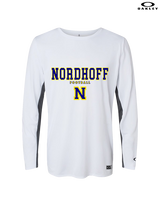 Nordhoff HS Football Block - Mens Oakley Longsleeve