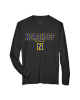 Nordhoff HS Football Block - Performance Longsleeve