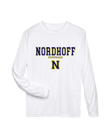 Nordhoff HS Football Block - Performance Longsleeve