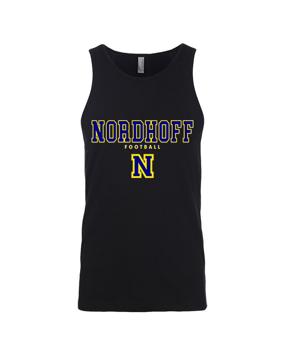 Nordhoff HS Football Block - Tank Top