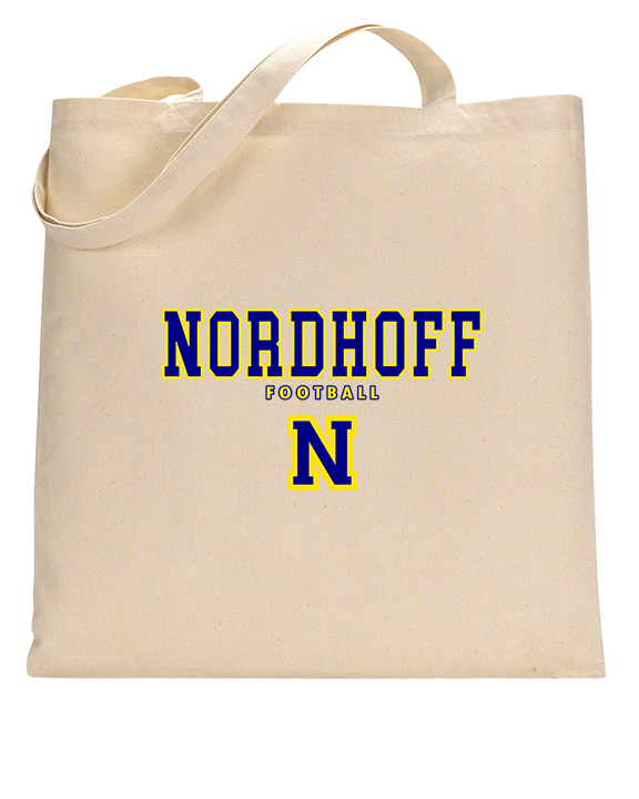 Nordhoff HS Football Block - Tote