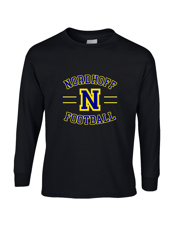 Nordhoff HS Football Curve - Cotton Longsleeve