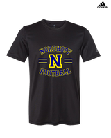 Nordhoff HS Football Curve - Mens Adidas Performance Shirt