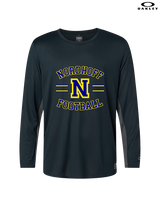 Nordhoff HS Football Curve - Mens Oakley Longsleeve