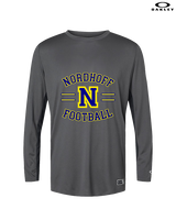 Nordhoff HS Football Curve - Mens Oakley Longsleeve