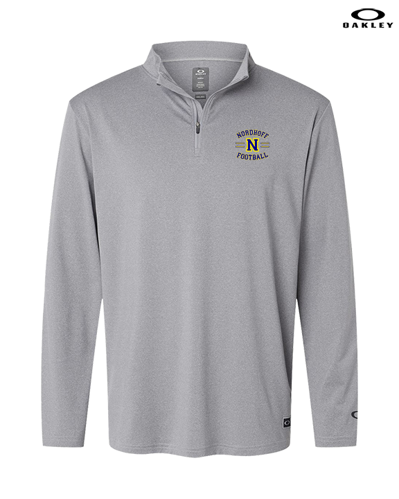 Nordhoff HS Football Curve - Mens Oakley Quarter Zip