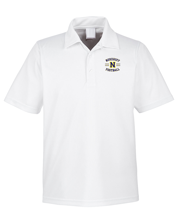 Nordhoff HS Football Curve - Mens Polo