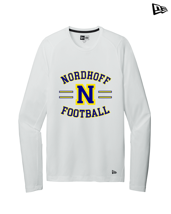 Nordhoff HS Football Curve - New Era Performance Long Sleeve