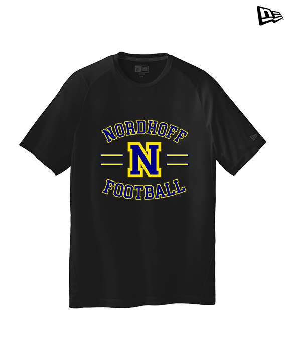 Nordhoff HS Football Curve - New Era Performance Shirt