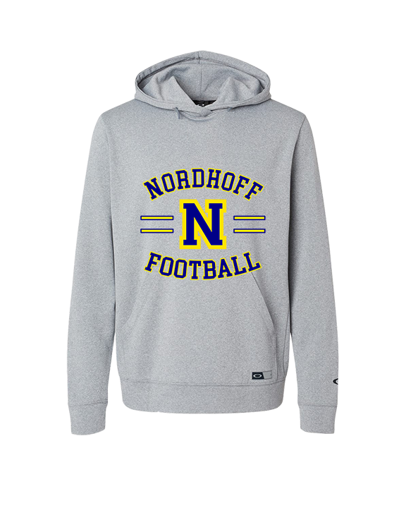 Nordhoff HS Football Curve - Oakley Performance Hoodie