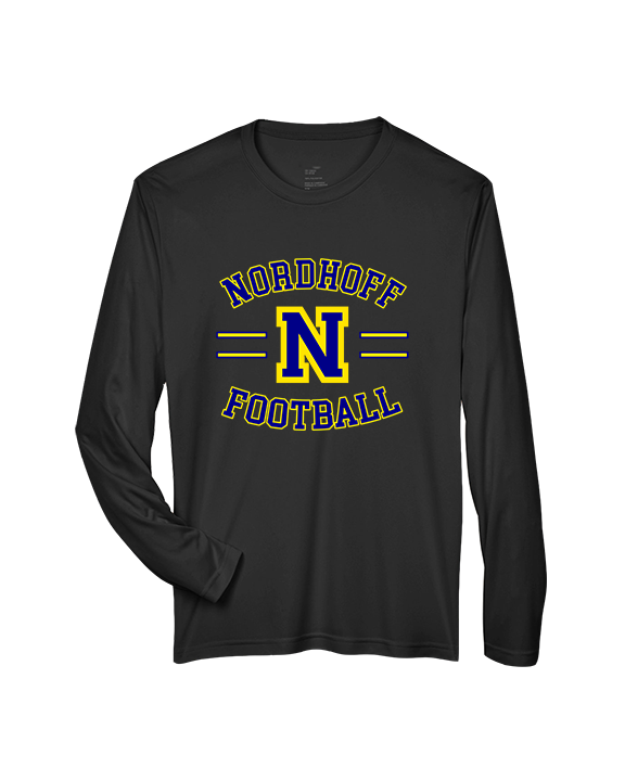 Nordhoff HS Football Curve - Performance Longsleeve