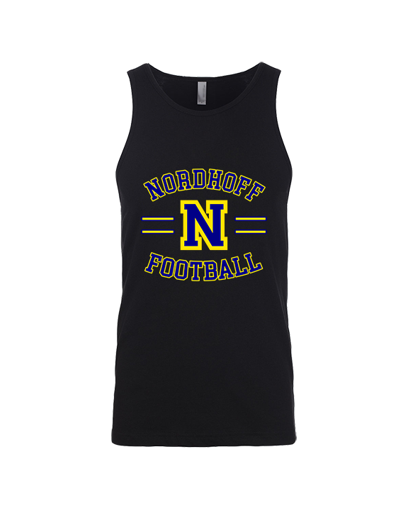 Nordhoff HS Football Curve - Tank Top