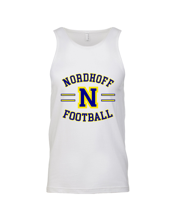 Nordhoff HS Football Curve - Tank Top