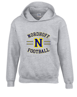 Nordhoff HS Football Curve - Unisex Hoodie