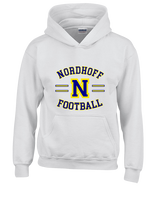 Nordhoff HS Football Curve - Unisex Hoodie