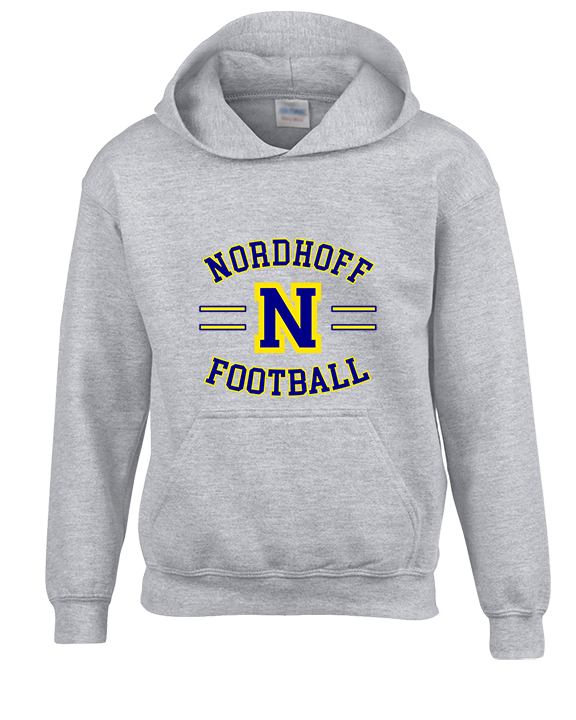 Nordhoff HS Football Curve - Youth Hoodie