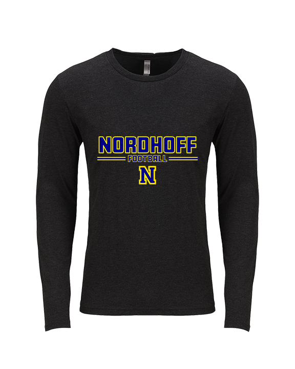 Nordhoff HS Football Keen - Tri-Blend Long Sleeve