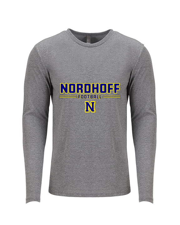 Nordhoff HS Football Keen - Tri-Blend Long Sleeve