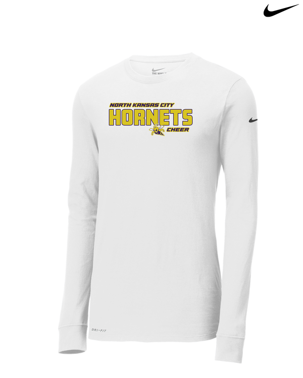 North Kansas City HS Cheer Bold - Nike Dri-Fit Poly Long Sleeve