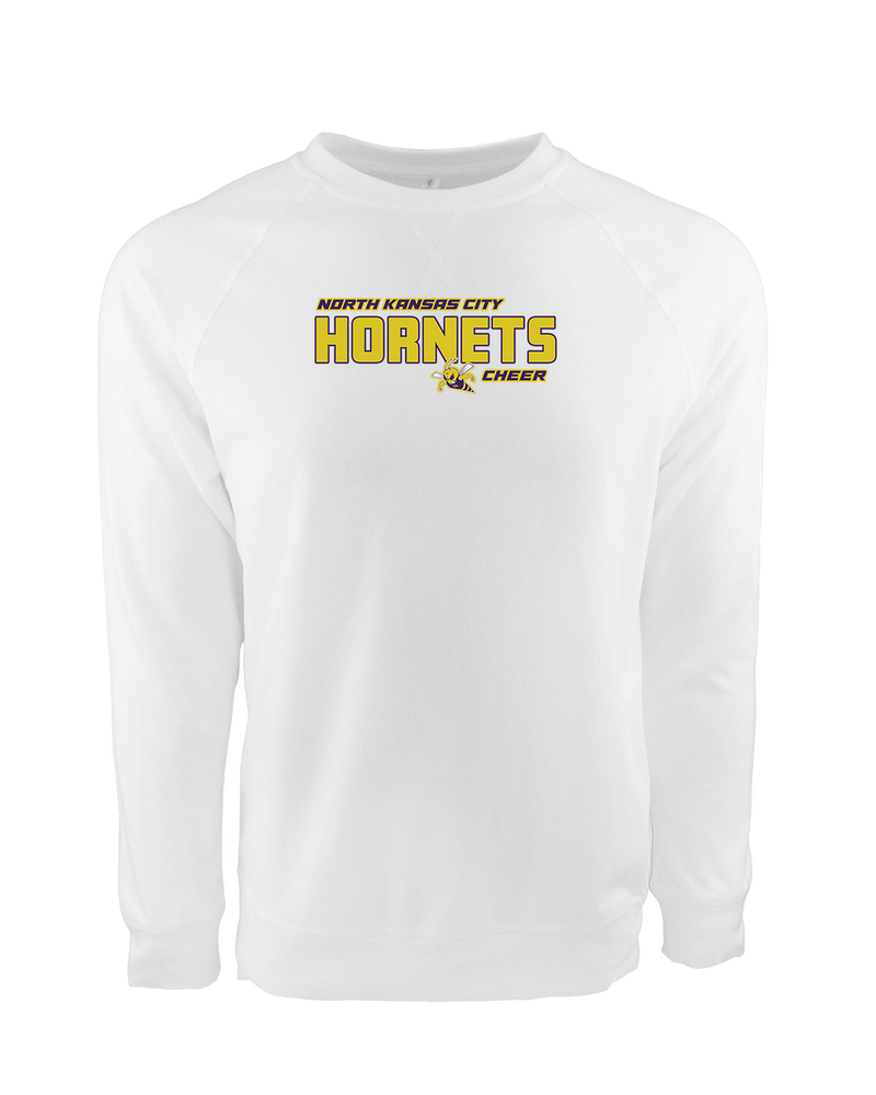 North Kansas City HS Cheer Bold - Crewneck Sweatshirt