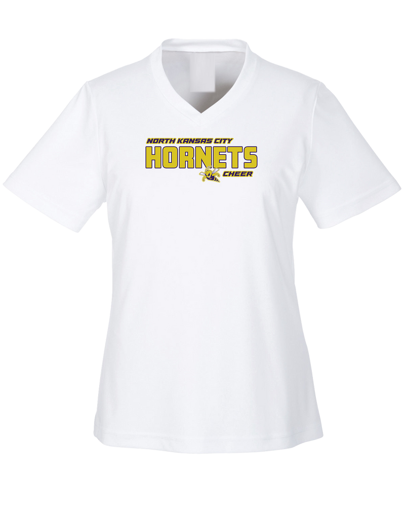 North Kansas City HS Cheer Bold - Womens Performance Shirt