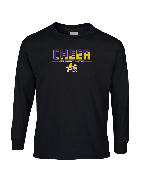 North Kansas City HS Cheer Cut - Mens Basic Cotton Long Sleeve