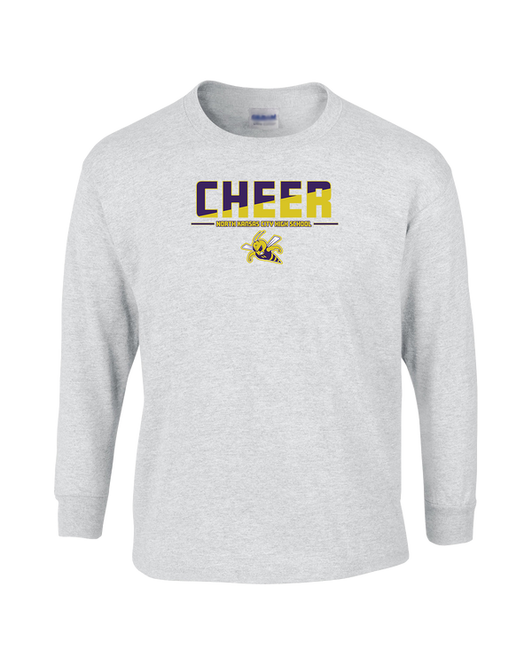 North Kansas City HS Cheer Cut - Mens Basic Cotton Long Sleeve